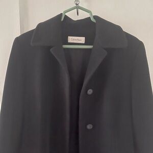 Calvin Klein Dark Gray Coat